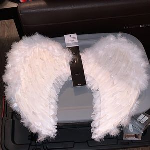White Angel wings